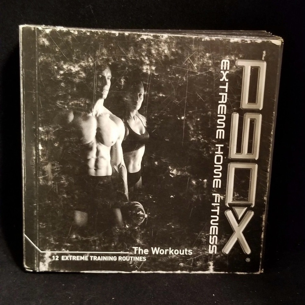 P90X Beachbody Extreme Home Fitness  Routines 12 DVDs - USED,  missing 1 Disc.